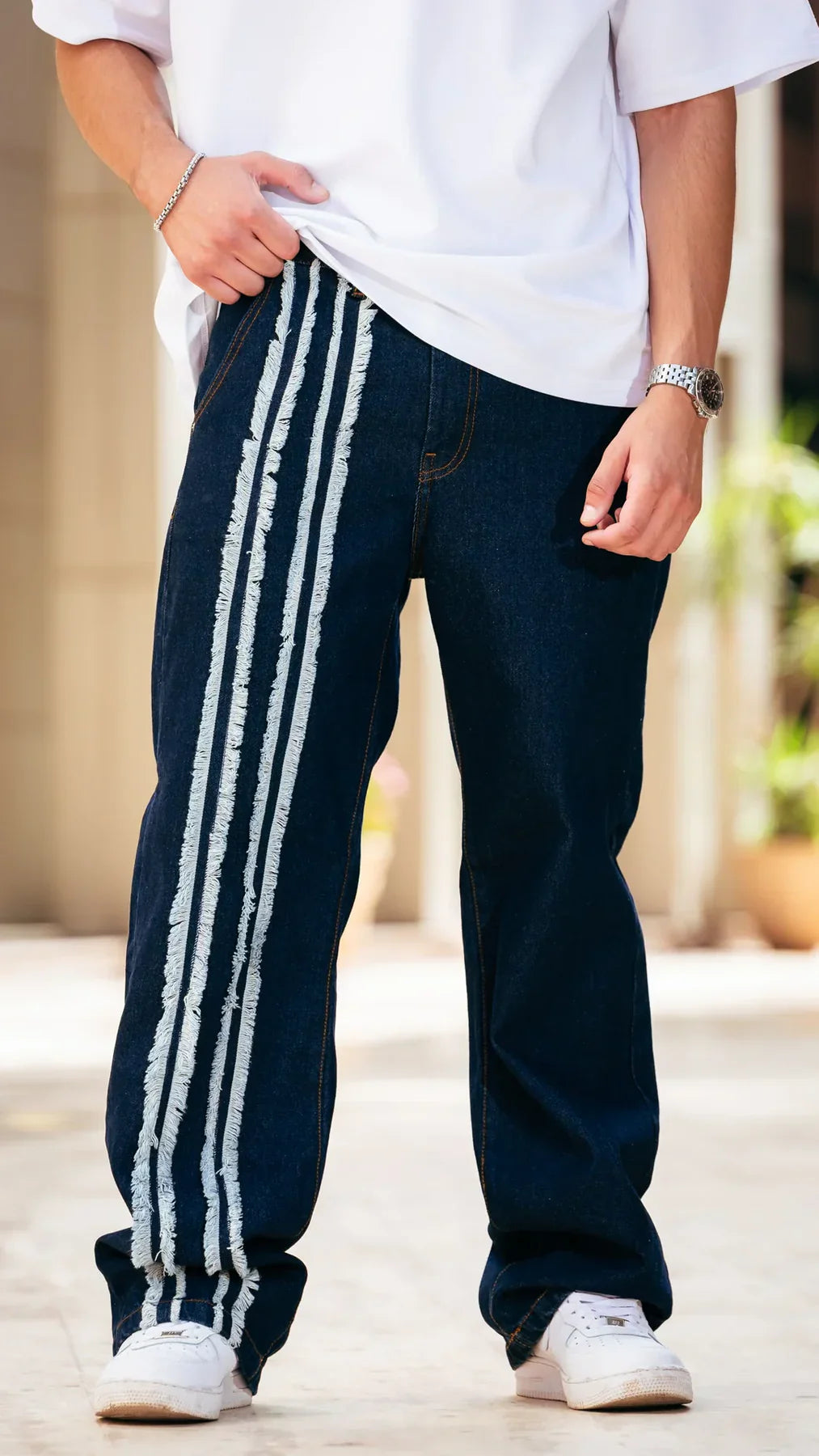 🔥 Baggy Jeans Mafiaway — L’Indispensable du Streetwear