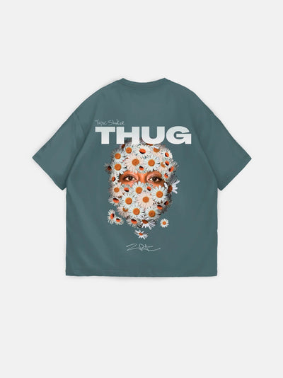 Thug - Premium Oversized t-shirt - Petrol