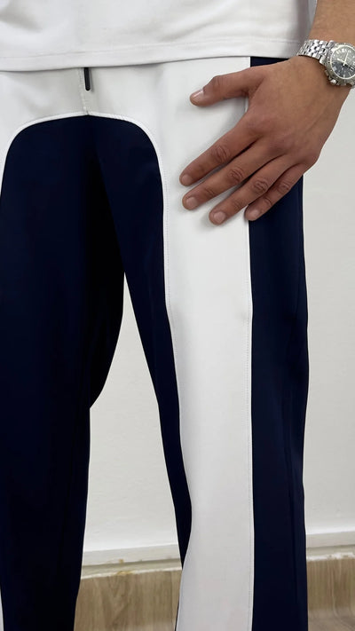 Contrast Wave™ - Bleu avec Bandes blanches