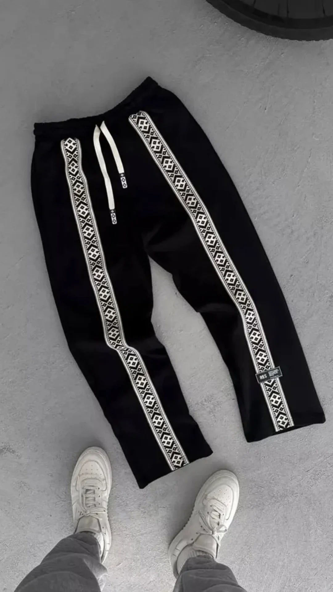 Pantalon Baggy traditionnel- Noir