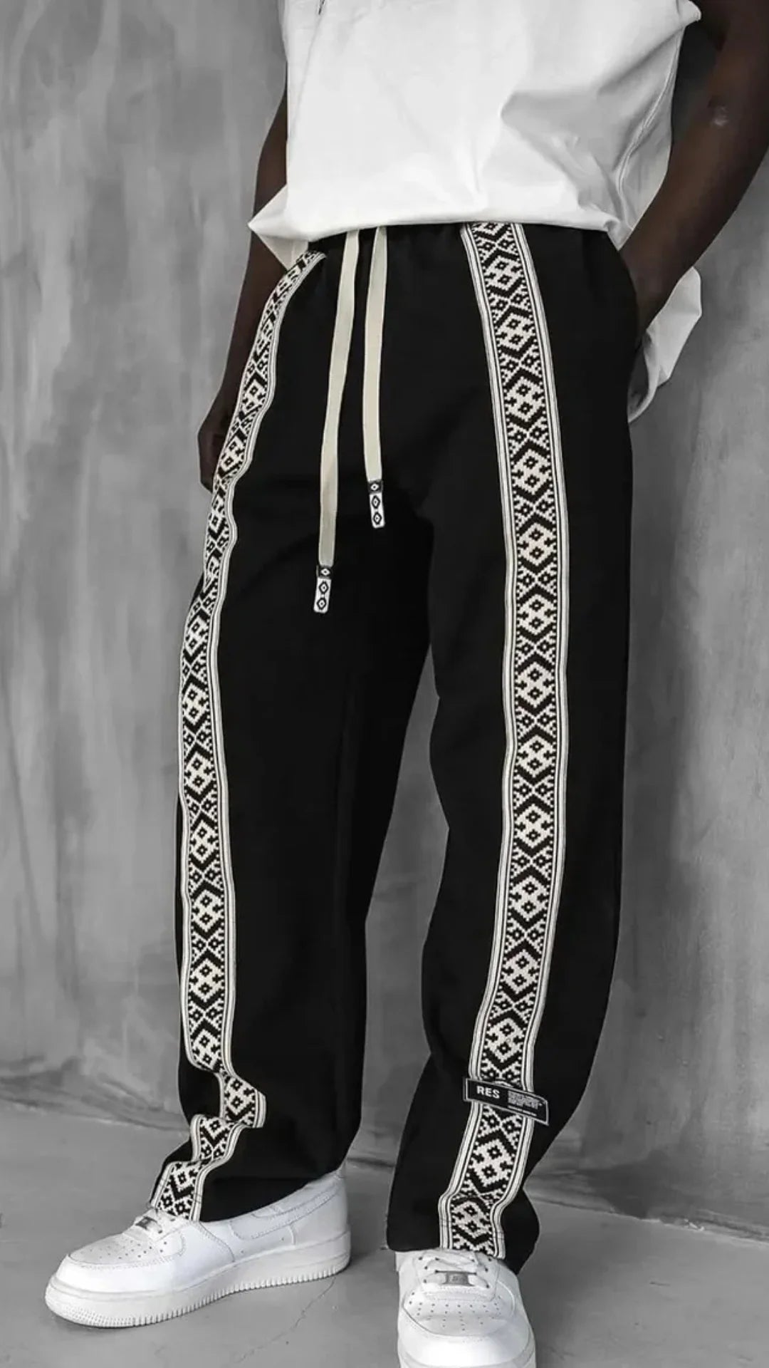 Pantalon Baggy traditionnel- Noir