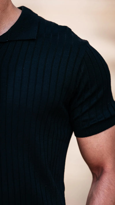 Polo old money™️ - Noir