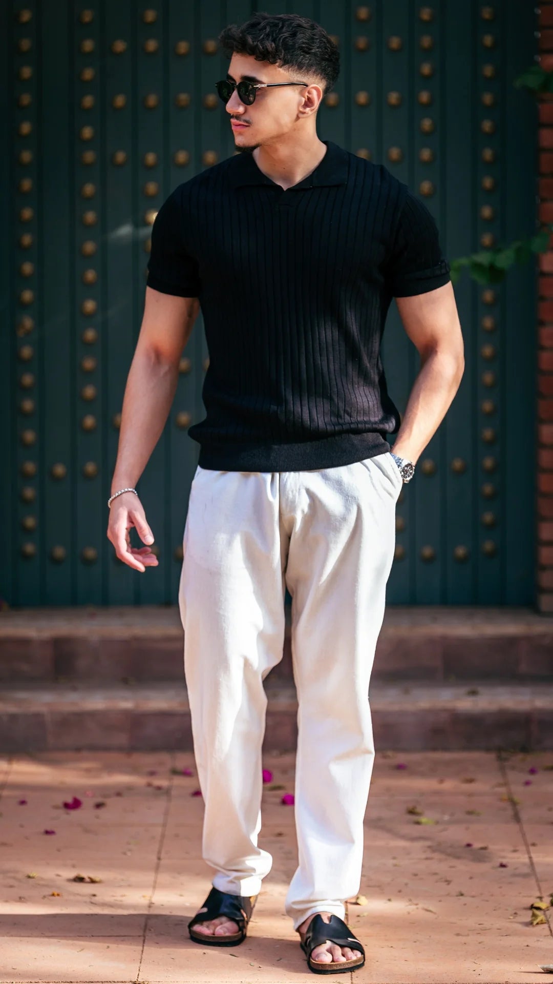 Polo old money™️ - Noir