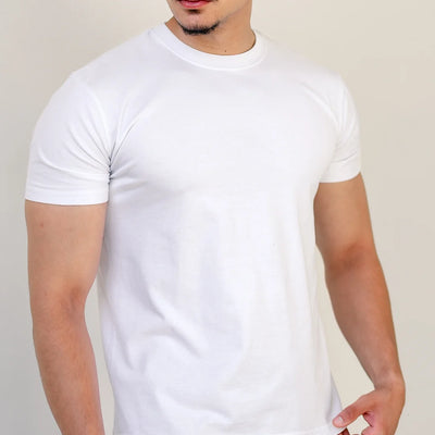 T-shirt Slim Fit  Premium - BLANC