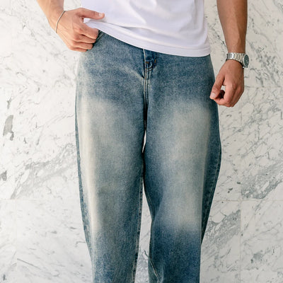 JEAN BAGGY PREMIUM - Bleu Vintage