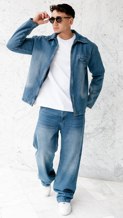 Ensemble Jean Prestige - Bleu Horizon