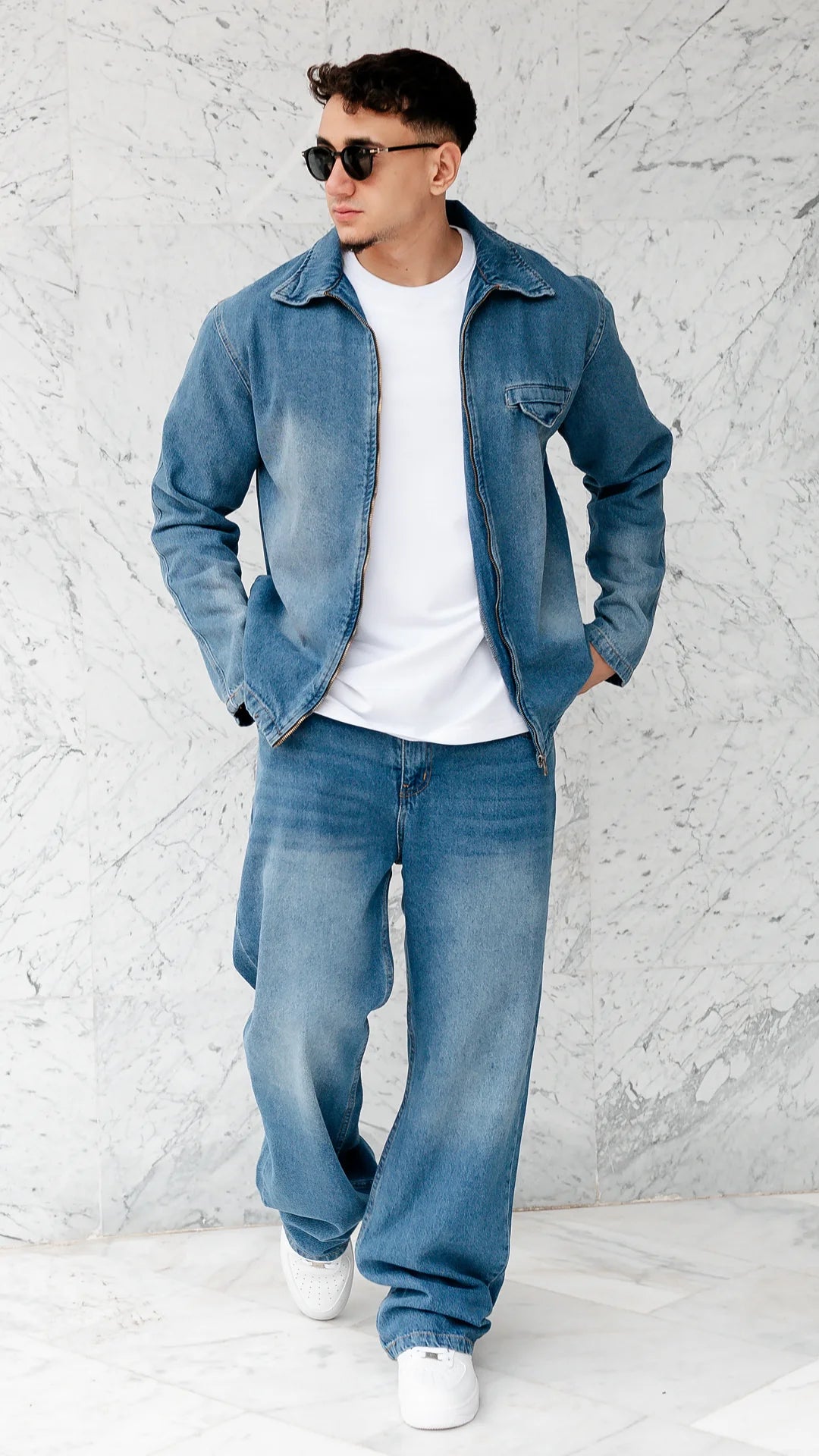 Ensemble Jean Prestige - Bleu Horizon