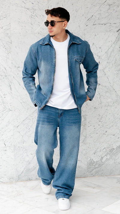 Ensemble Jean Prestige - Bleu Horizon