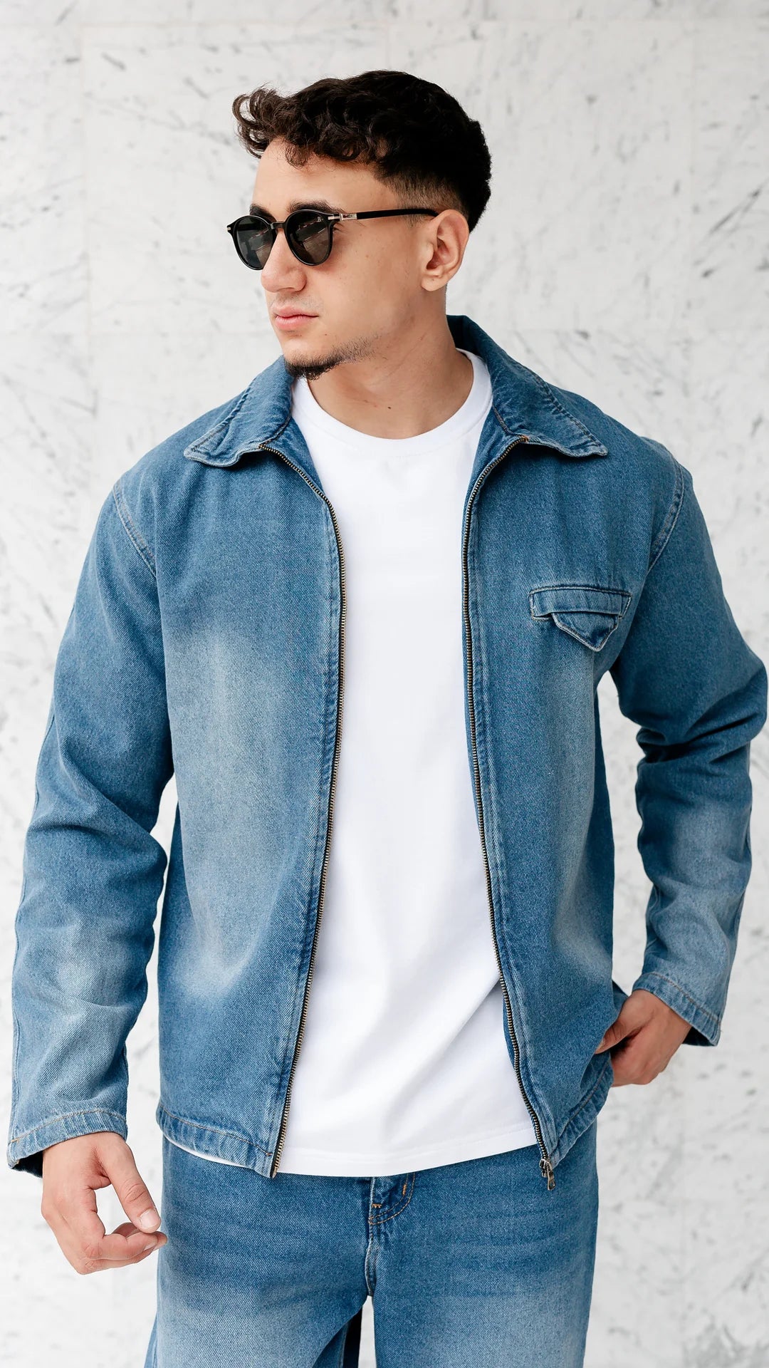 Ensemble Jean Prestige - Bleu Horizon
