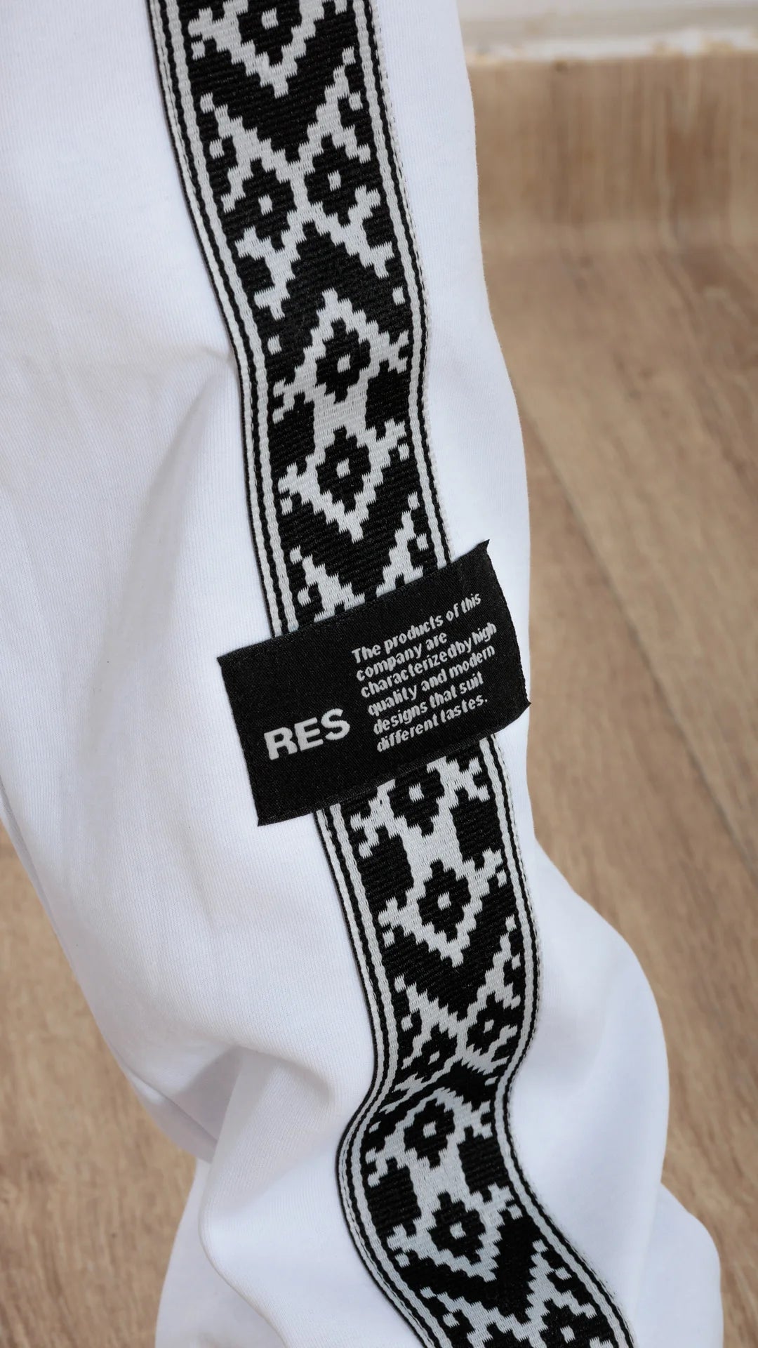 Pantalon Baggy traditionnel- Blanc