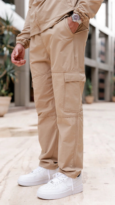 Windbreaker tracksuit - Beige Urbain
