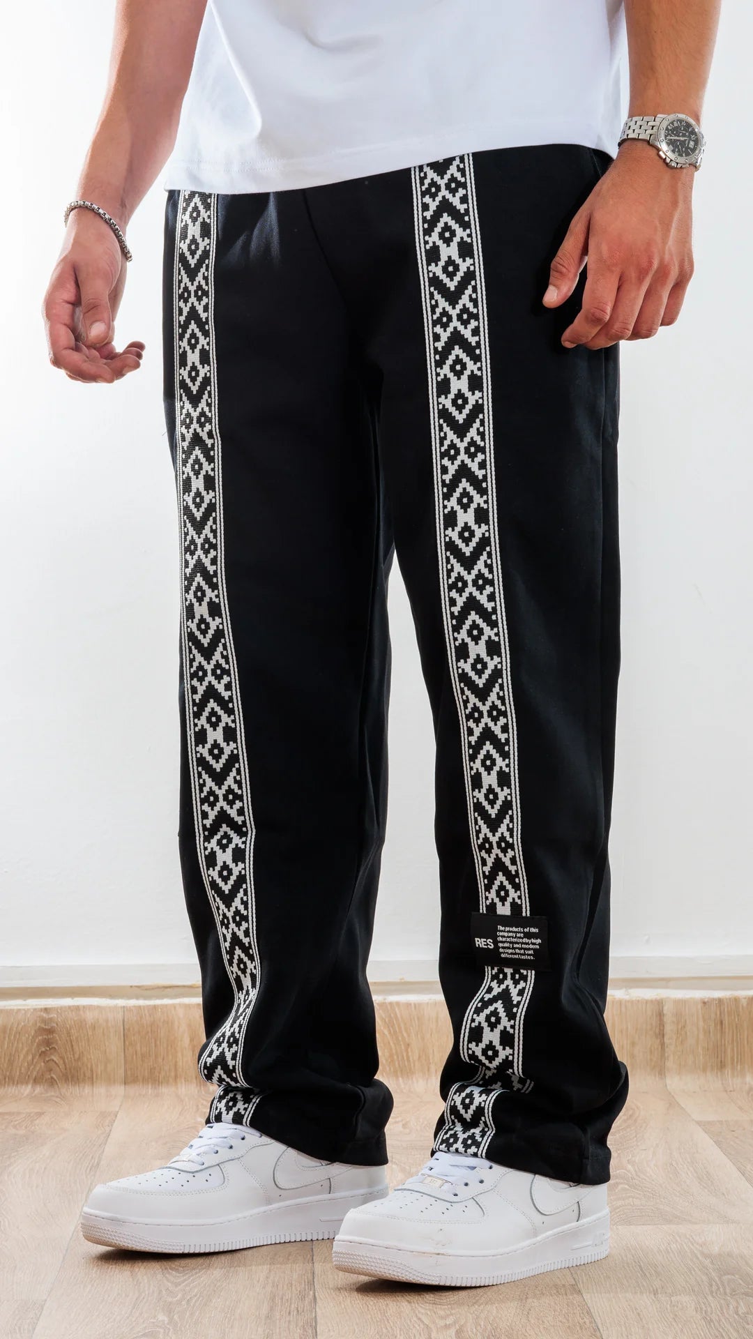Pantalon Baggy traditionnel- Noir