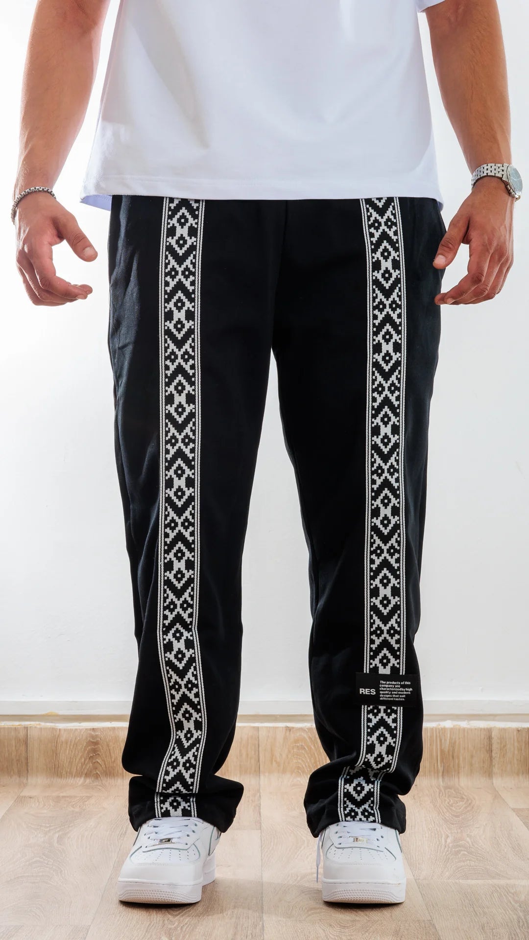 Pantalon Baggy traditionnel- Noir