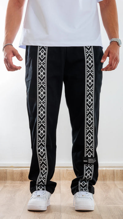 Pantalon Baggy traditionnel- Noir