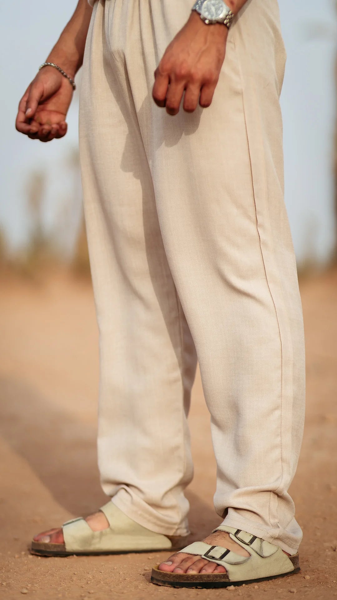 Pantalon en Lin - Beige