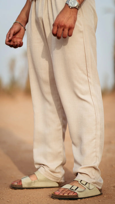 Pantalon en Lin - Beige