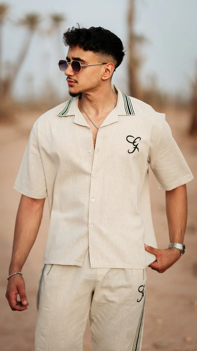 Ensemble Sable Signature en lin™ - Beige sable