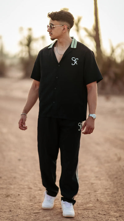 Ensemble Sable Signature en lin™ - Noir