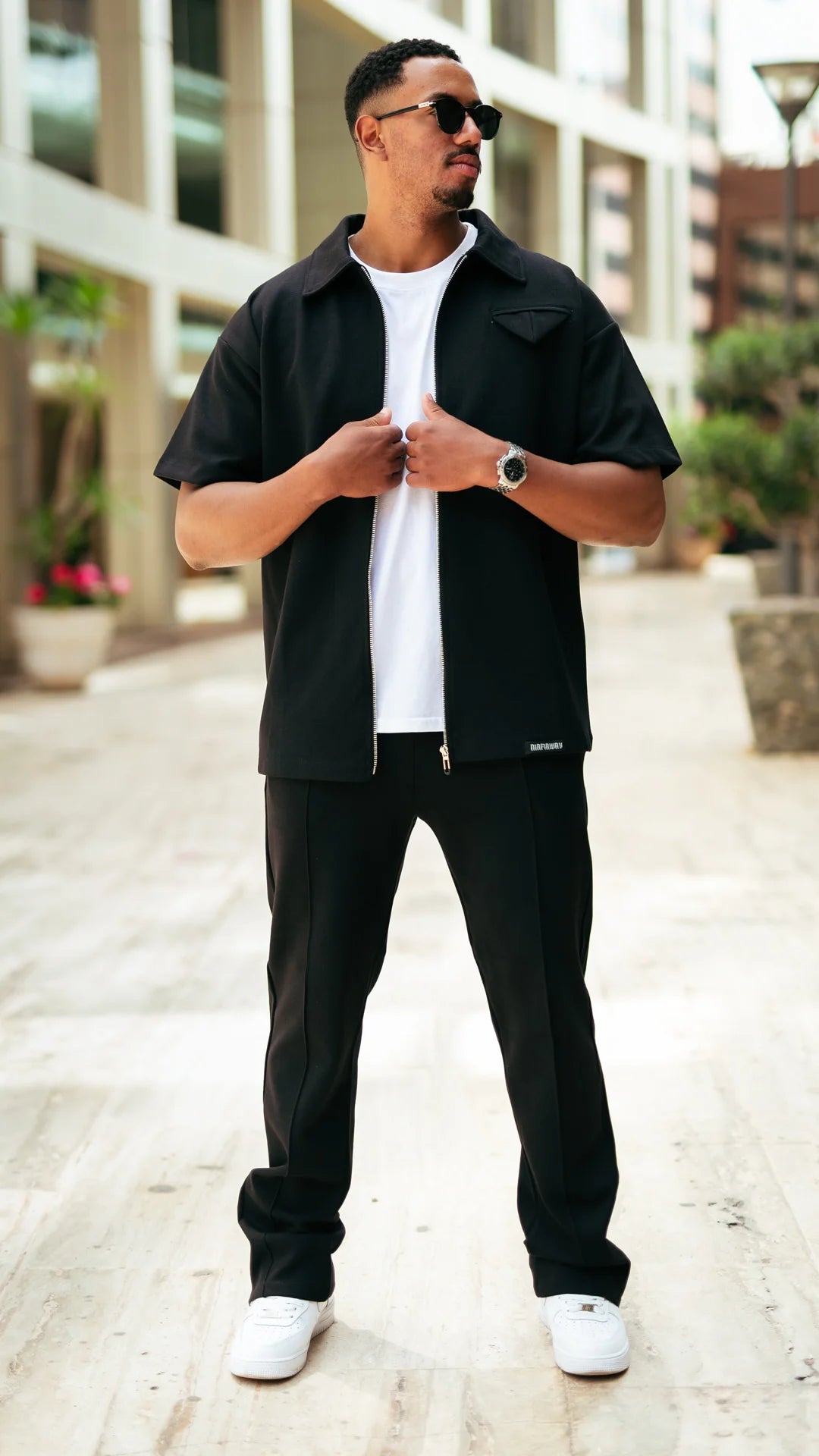 Ensemble Prestige - veste et pantalon de luxe- Noir