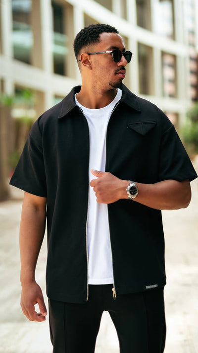 Ensemble Prestige - veste et pantalon de luxe- Noir