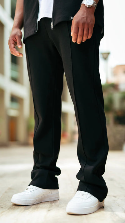 Ensemble Prestige - veste et pantalon de luxe- Noir