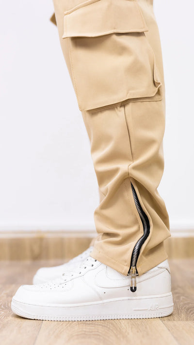 Cargo Streetwear Mafiaway™- Beige Urbain