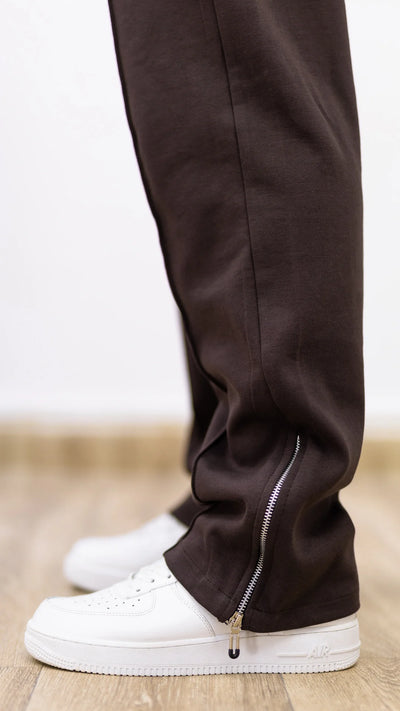 Ensemble Prestige - veste et pantalon de luxe- Marron