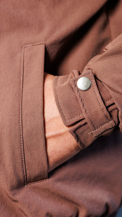 Veste Axis - Marron élégant