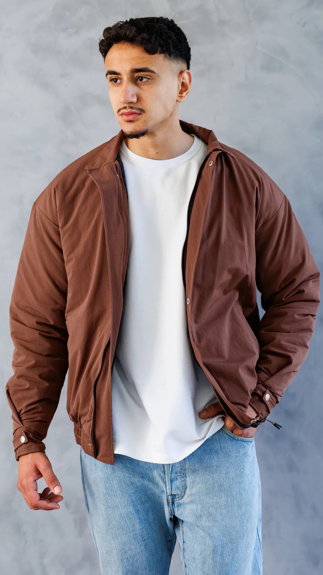 Veste Axis - Marron élégant