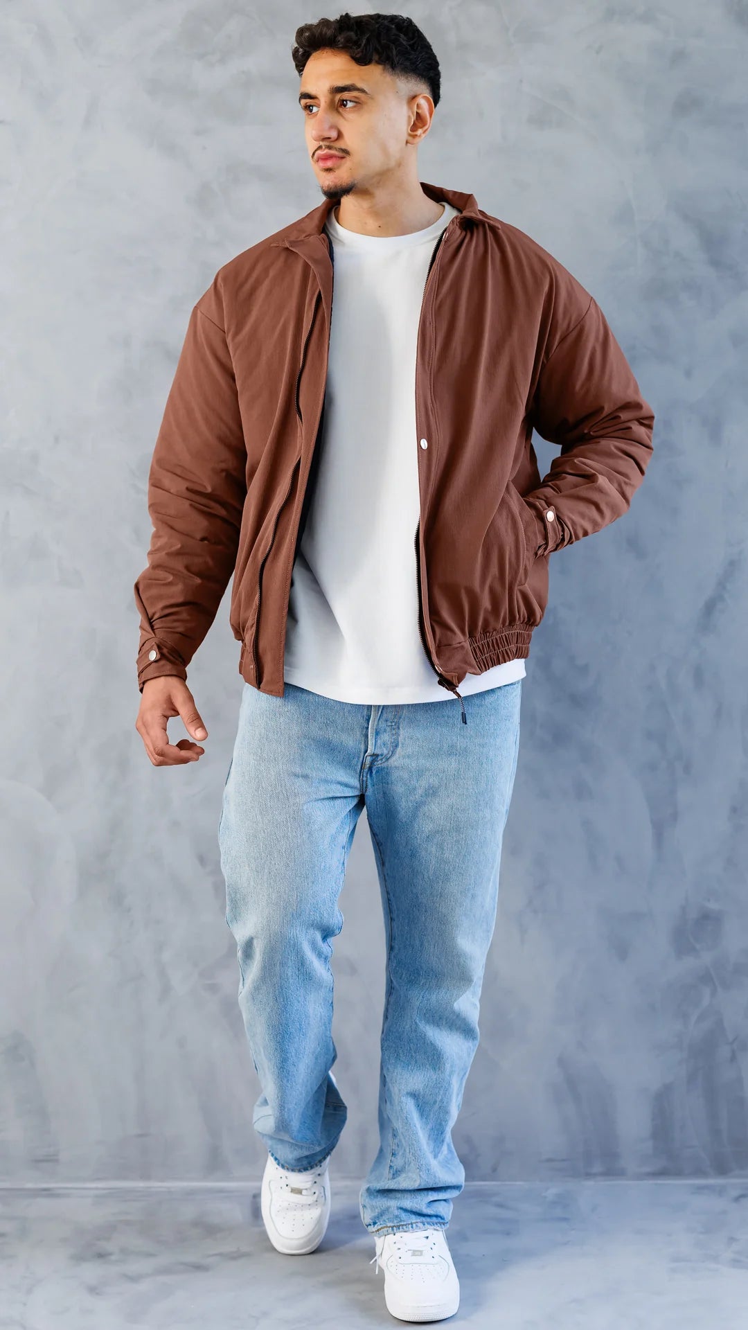 Veste Axis - Marron élégant