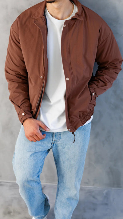 Veste Axis - Marron élégant