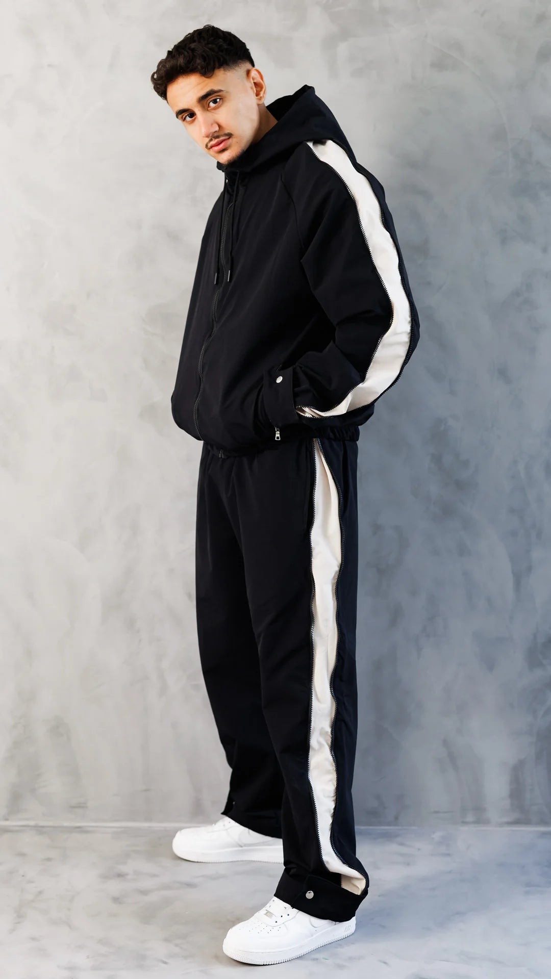 Ensemble ZipWave - Noir contraste