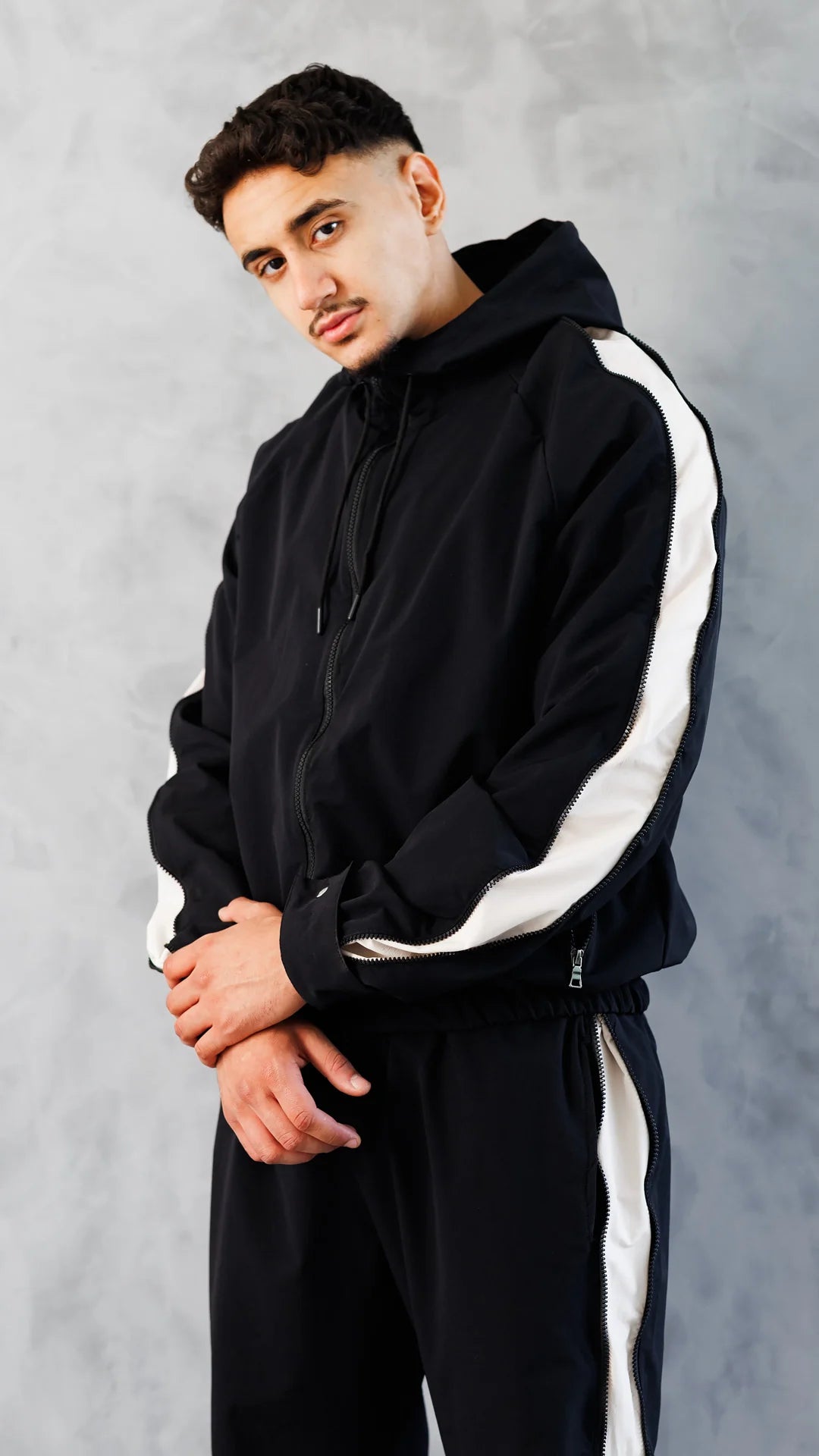 Ensemble ZipWave - Noir contraste