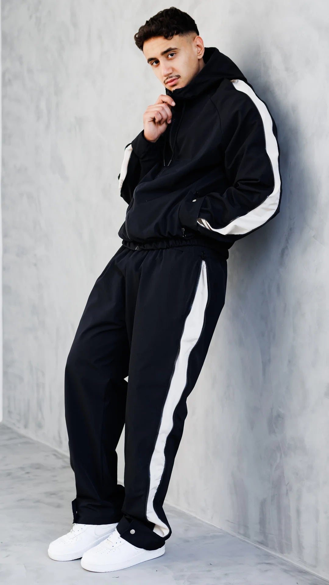 Ensemble ZipWave - Noir contraste