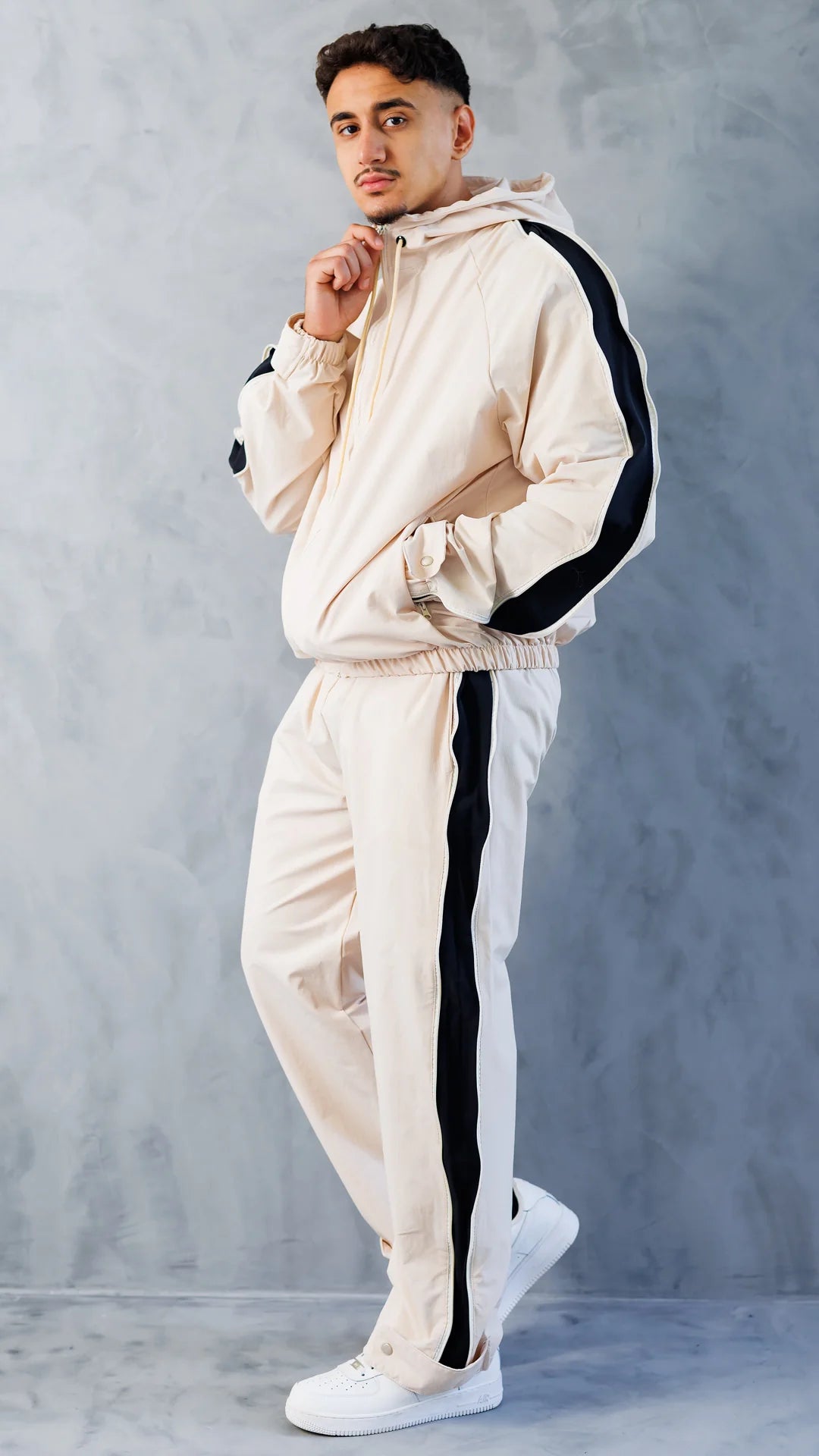 Ensemble ZipWave - Beige contraste