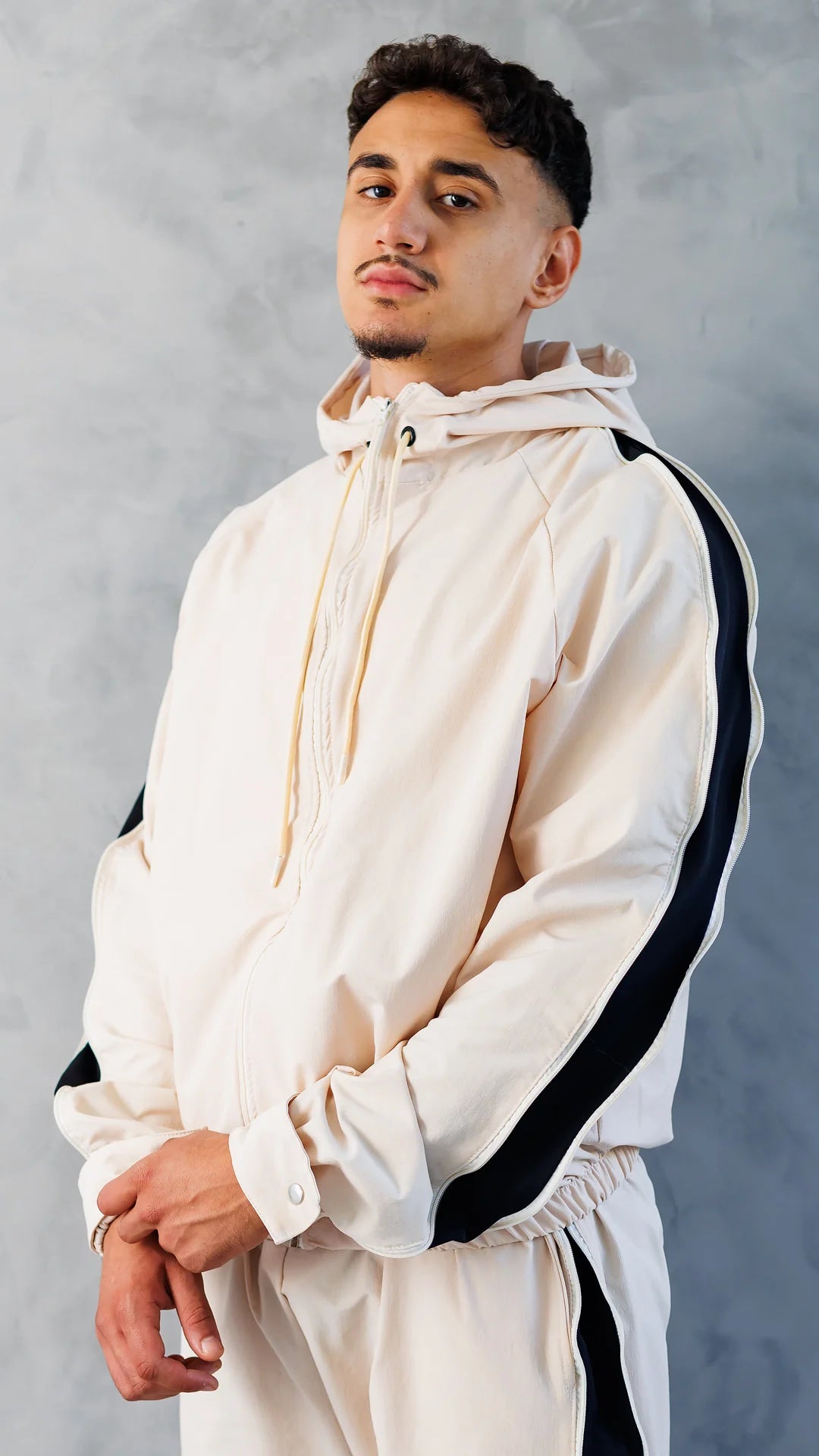 Ensemble ZipWave - Beige contraste