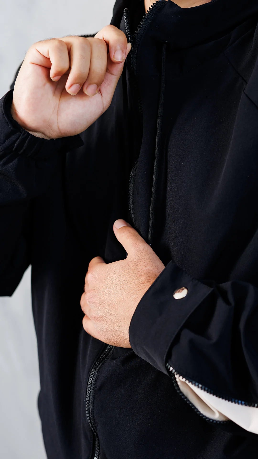 Ensemble ZipWave - Noir contraste