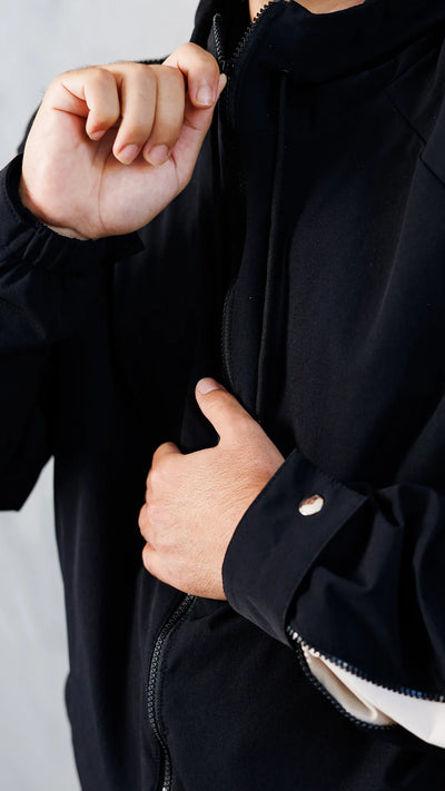 Ensemble ZipWave - Noir contraste