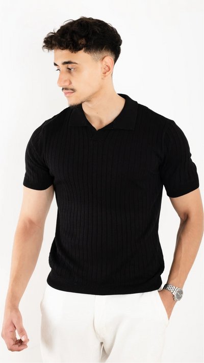 Polo old money™️ - Noir