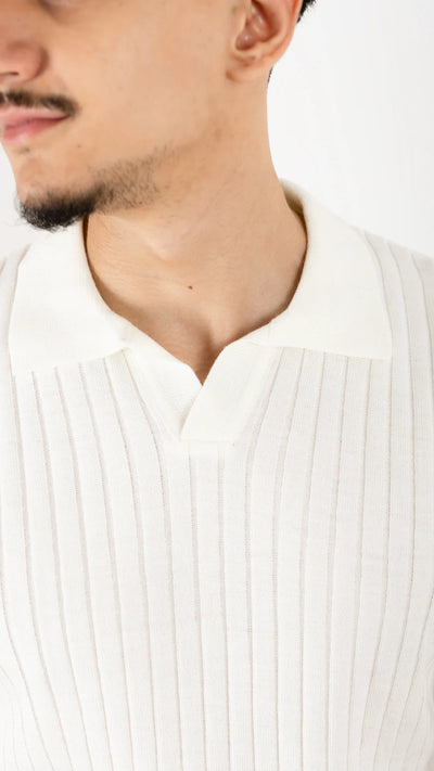 Polo old money™️ - Blanc pur
