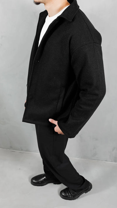 Veste Cachemire Élite™ - Noir absolu