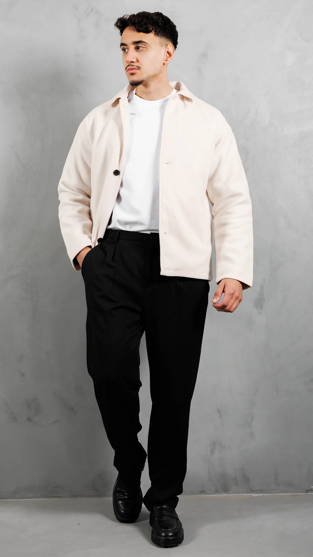 Veste Cachemire Élite™ - Beige noble