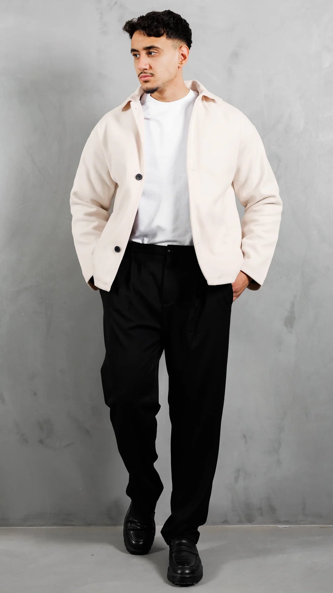 Veste Cachemire Élite™ - Beige noble