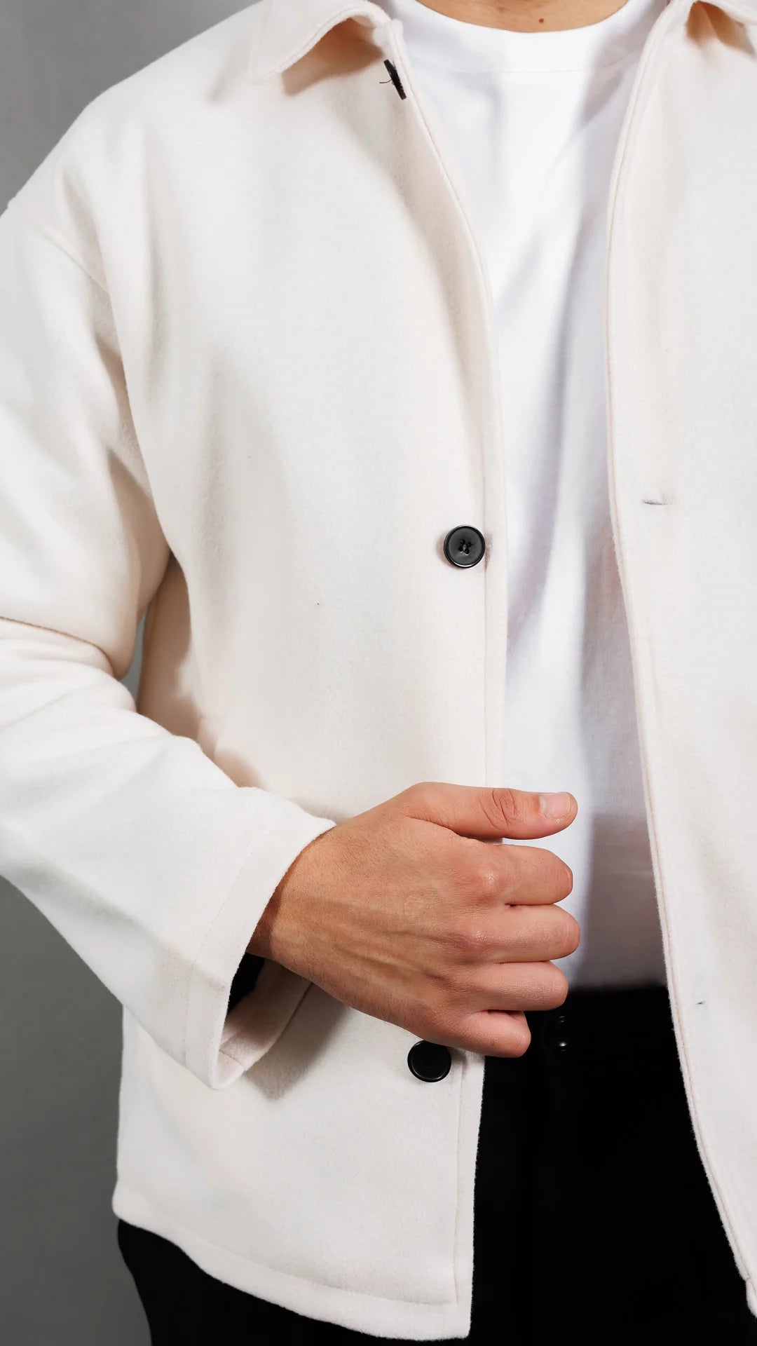 Veste Cachemire Élite™ - Beige noble