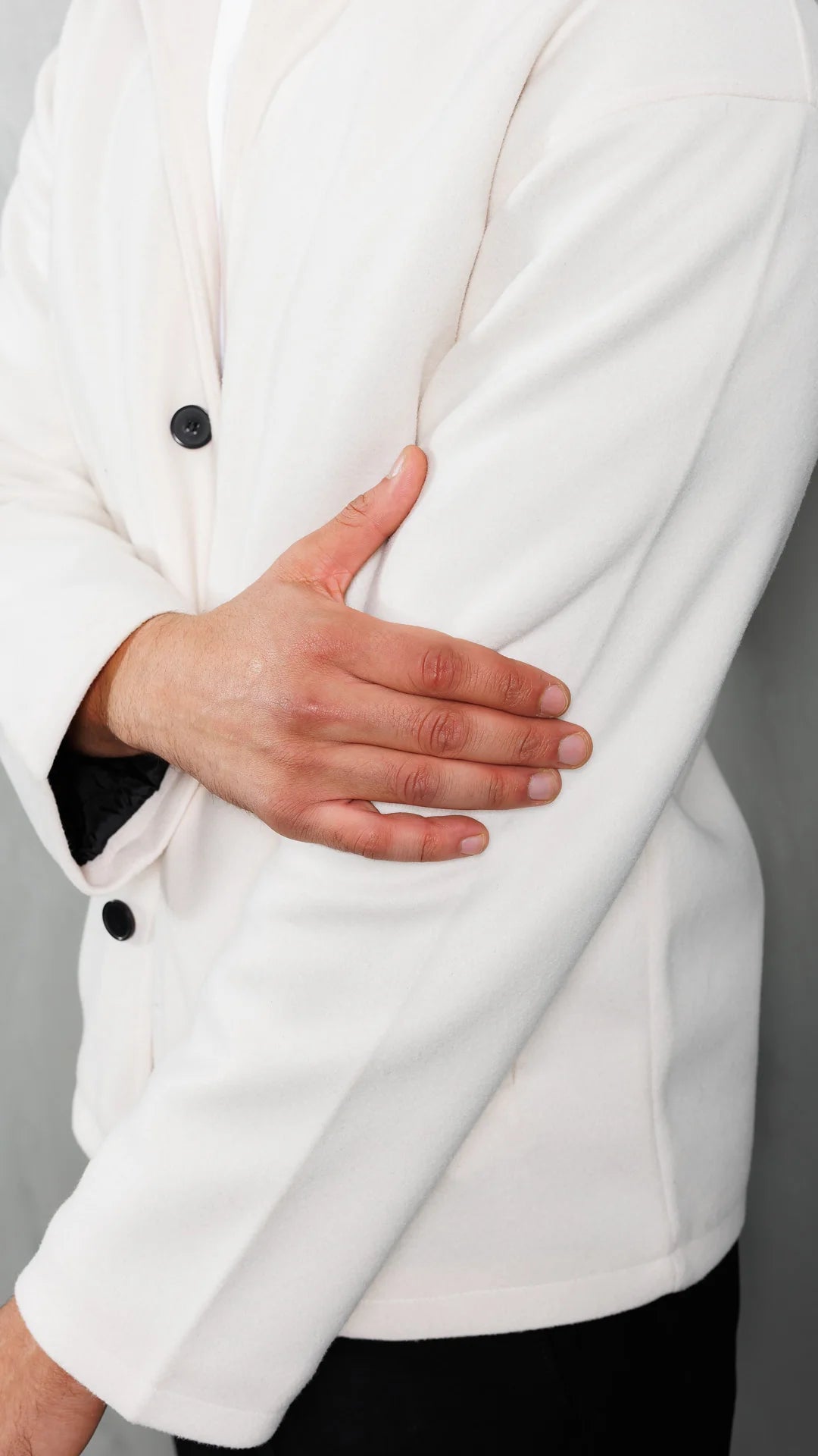 Veste Cachemire Élite™ - Beige noble