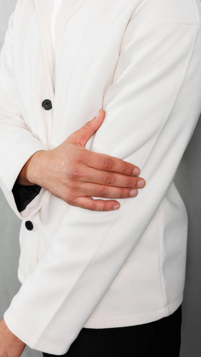 Veste Cachemire Élite™ - Beige noble