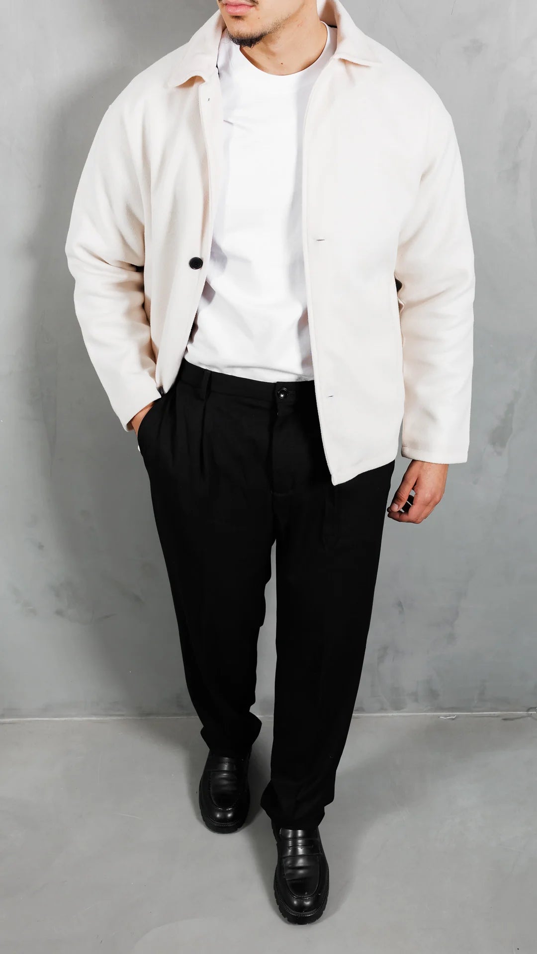 Veste Cachemire Élite™ - Beige noble