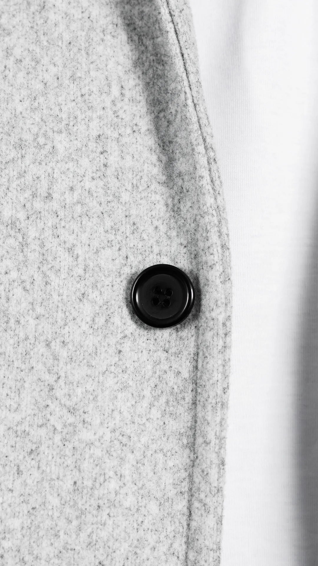 Veste Cachemire Élite™ - Gris Urbain