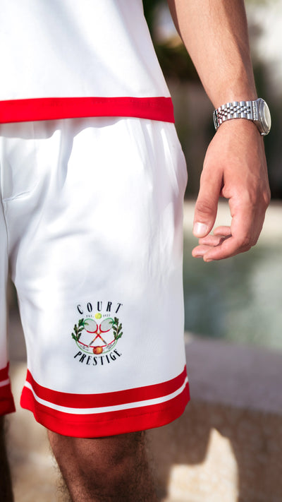 Ensemble short et chemise à motifs™️ -Court prestige
