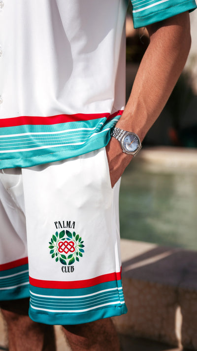 Ensemble short et chemise à motifs™️ -Palma
